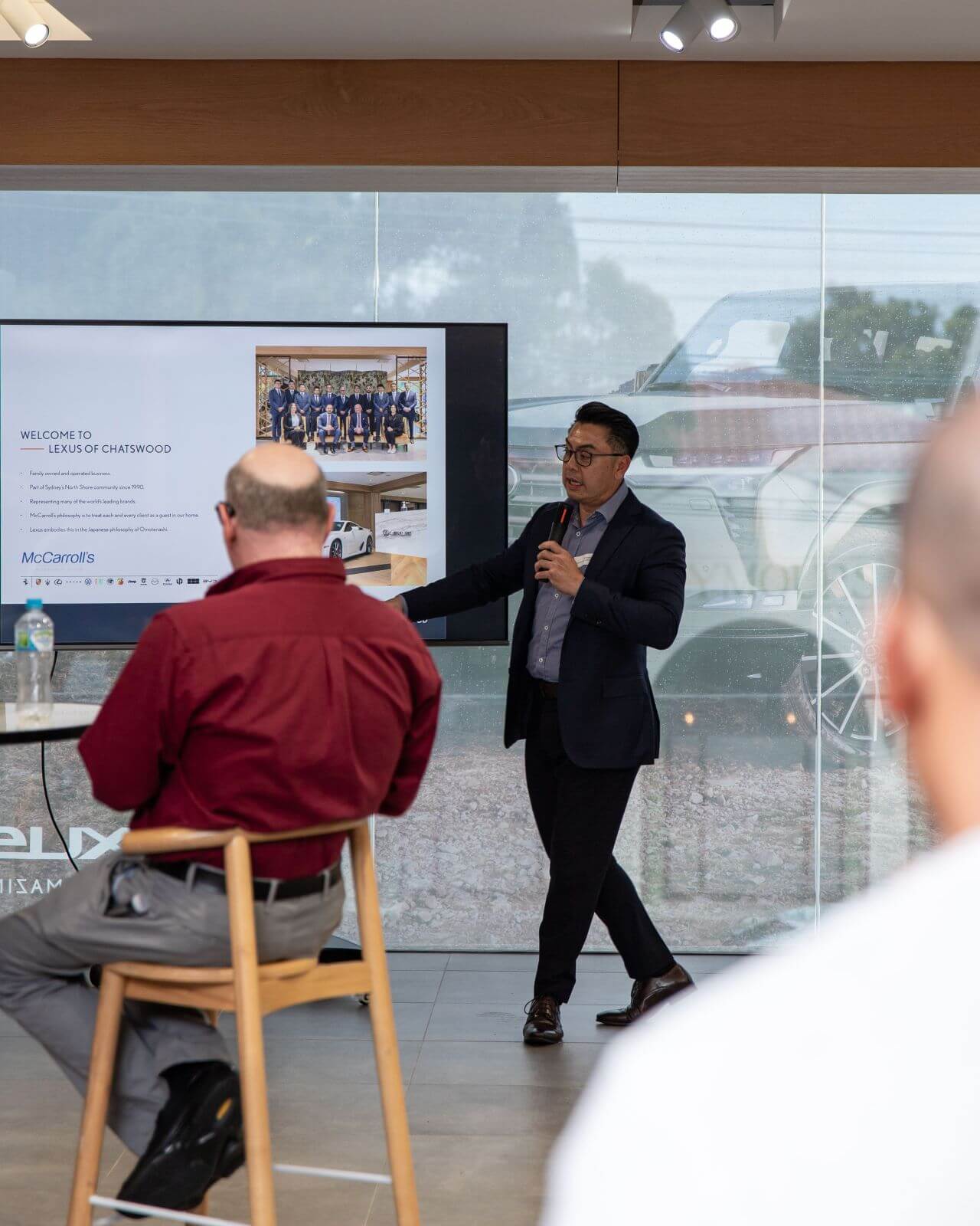 Lexus of Chatswood Chamber of Commerce Business After Hours event presentation