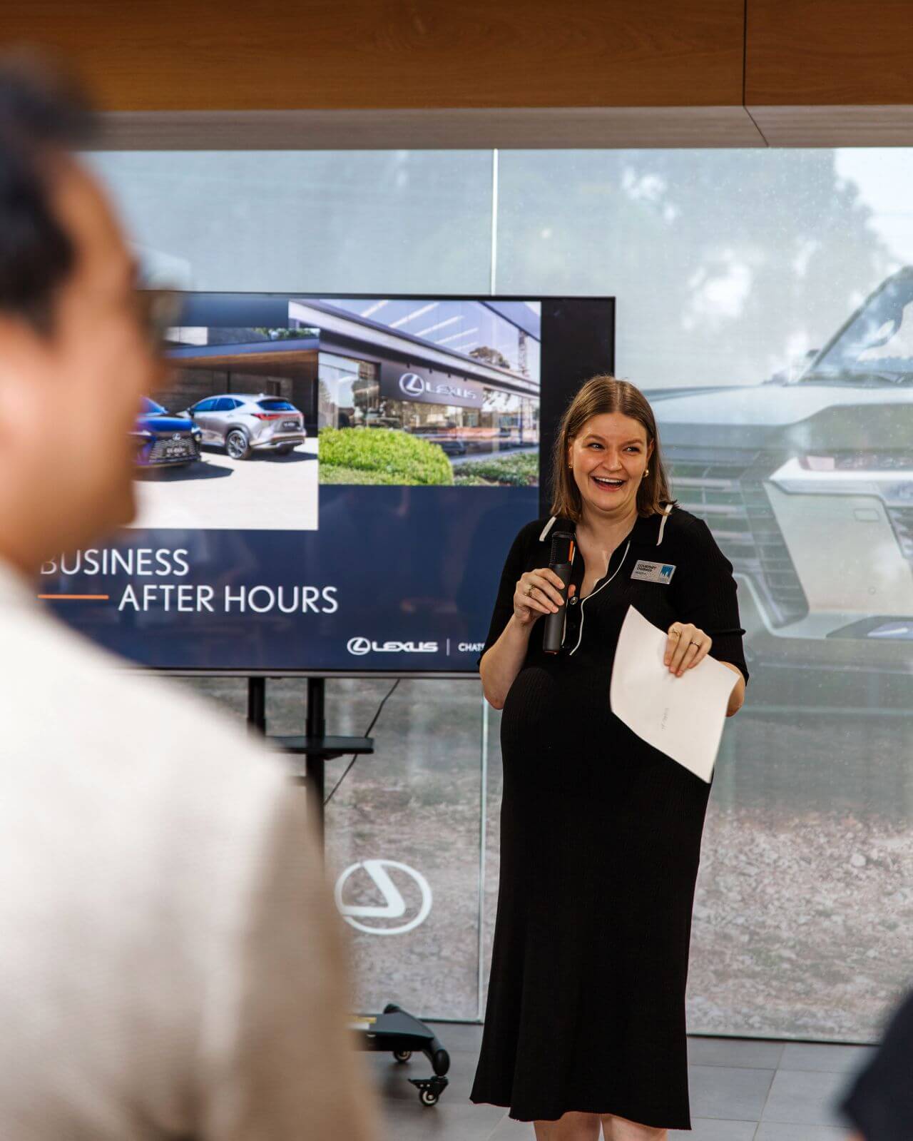 Lexus of Chatswood Chamber of Commerce Business After Hours event keynote