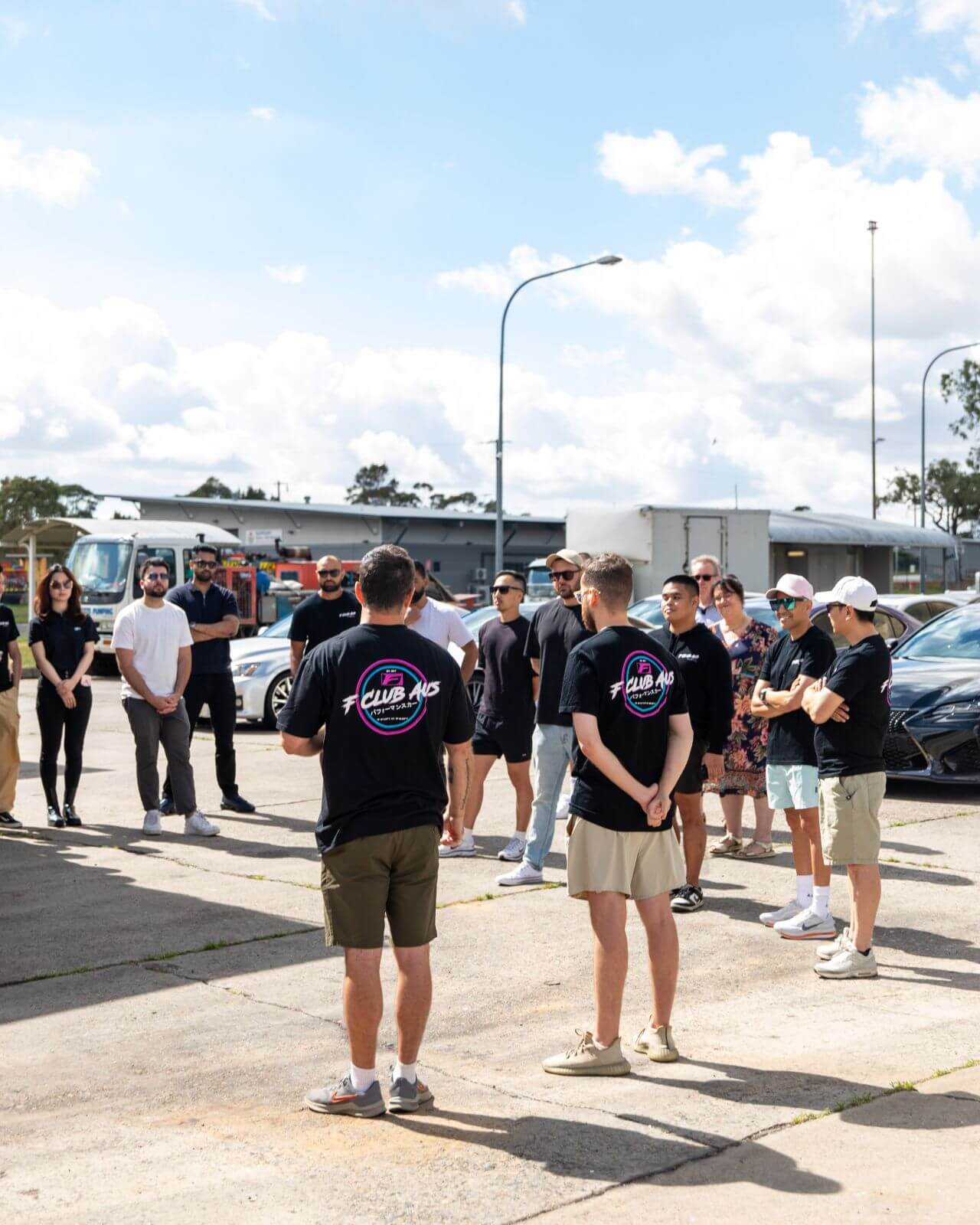 Welcome to the Lexus of Chatswood Christmas Drive Day F Club