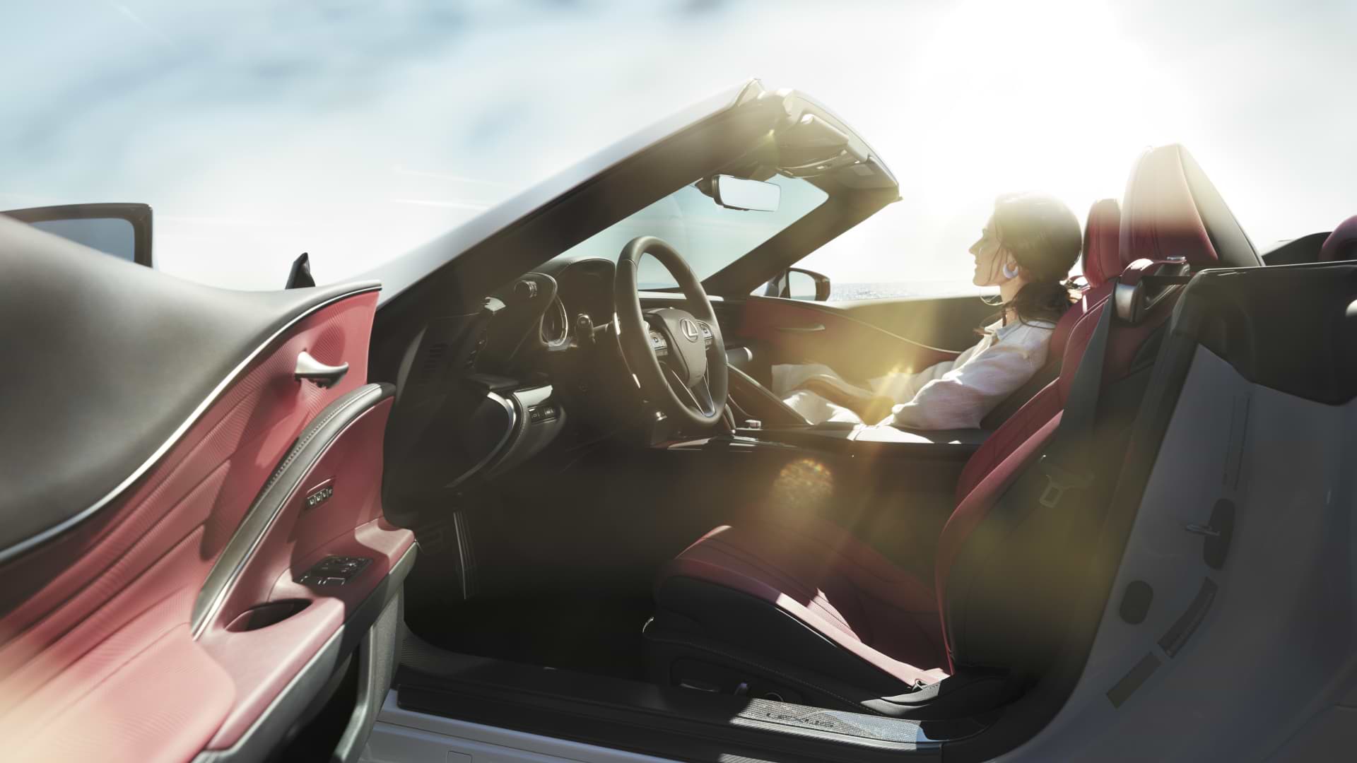 Lexus LC Convertible Interior