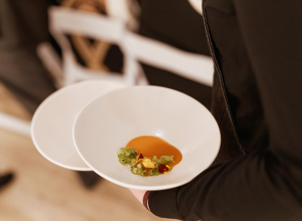 Dining option at the Queensland Art Gallery event