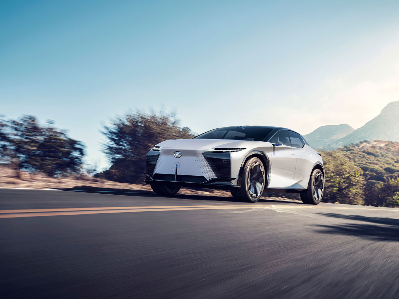 The Lexus LF-Z Electrified Concept Car