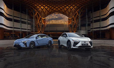 Lexus BEV range
